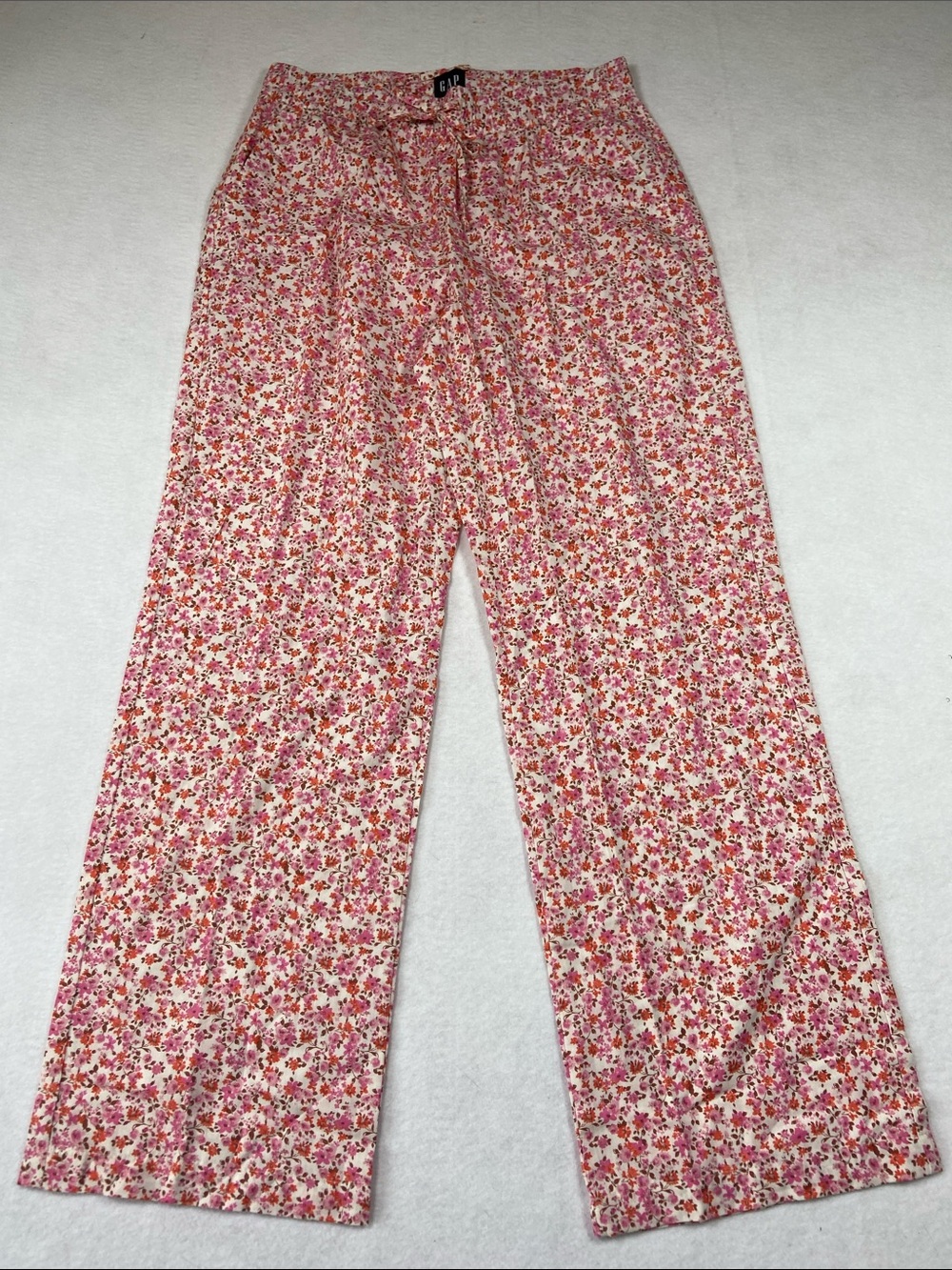 GAP Pink Floral 100% Cotton Pajama Pants for Spring/ Summer Small NWOT
